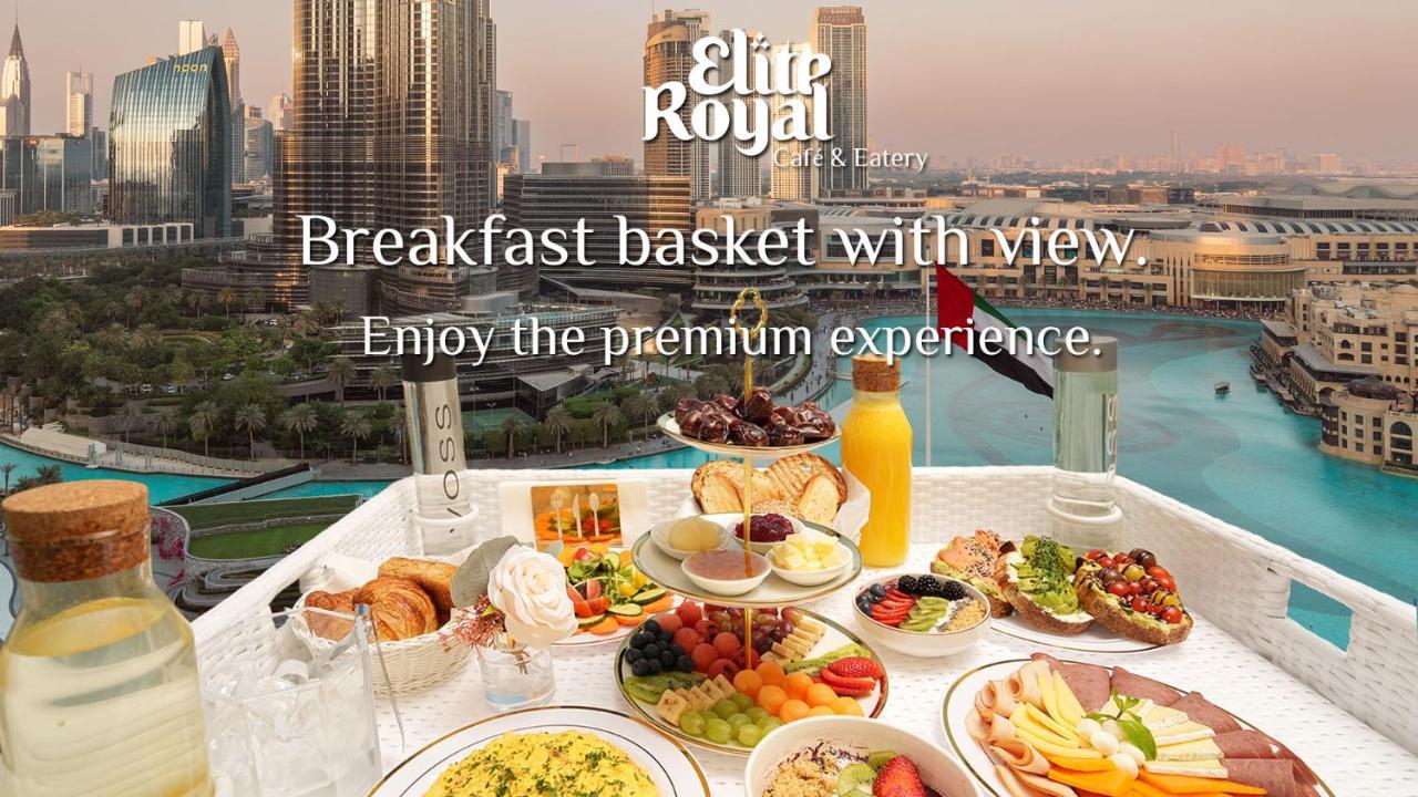 Elite Royal Apartment - Luxurious - Partial Burj Khalifa & Fountain View - Eminence Dubaj Zewnętrze zdjęcie